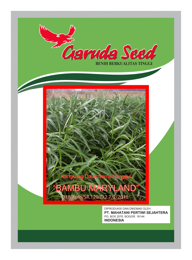 Benih Kangkung Daun Sempit Bambu Maryland Garuda Seed